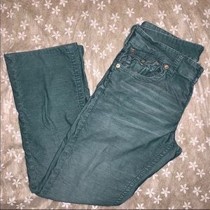 True Religion Corduroy Jeans Size 34